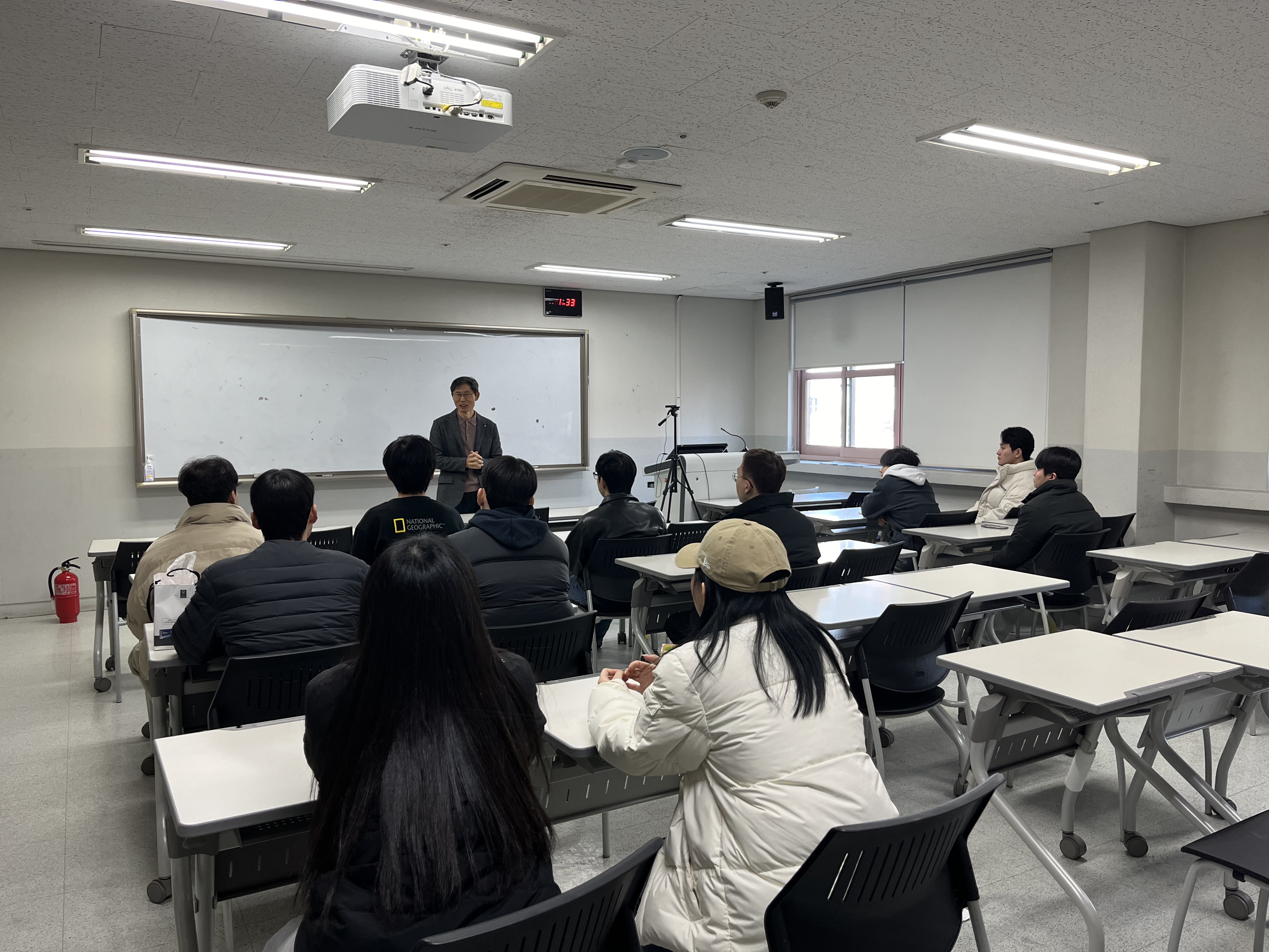허만성 교수님 퇴임